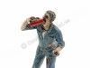 Cochesdemetal.es Figura de Resina "Zombie Mechanic, Set de 4" 1:18 American Diorama 38197 38198 38199 38200