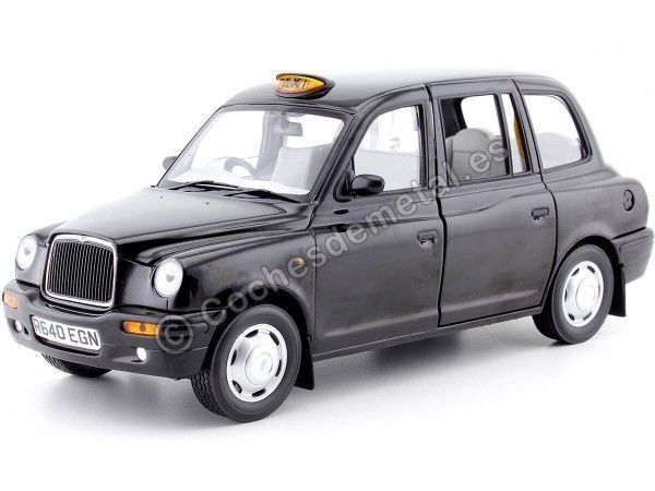 Cochesdemetal.es 1998 Austin TX1 London Taxi Cab Black 1:18 Sun Star 1127
