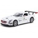 Cochesdemetal.es 2012 Mercedes SLS AMG GT3 7 White 1:24 Motor Max 73772