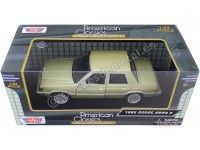 Cochesdemetal.es 1982 Dodge Aries K Champagne 1:24 Motor Max 73335