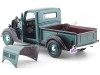 Cochesdemetal.es 1937 Ford Pickup Verde Metalizado 1:24 Motor Max 73233