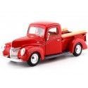 Cochesdemetal.es 1940 Ford Pickup Red 1:24 Motor Max 73234