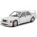 Cochesdemetal.es 1990 Mercedes-Benz 190E EVO 2 (W201) Gris/Plata 1:18 Solido S1801005