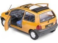 Cochesdemetal.es 1993 Renault Twingo MK.1 Open Air Jaune Indien 1:18 Solido S1804003
