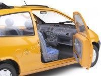 Cochesdemetal.es 1993 Renault Twingo MK.1 Open Air Jaune Indien 1:18 Solido S1804003