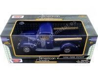 Cochesdemetal.es 1940 Ford Pickup Blue 1:24 Motor Max 73234