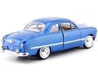 Cochesdemetal.es 1949 Ford Coupe Metallic Blue 1:24 Motor Max 73213