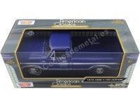 Cochesdemetal.es 1979 Ford F150 Pickup Custom Dark Blue 1:24 Motor Max 79346