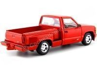 Cochesdemetal.es 1992 GMC Sierra GT Pickup Red 1:24 Motor Max 73204