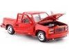 Cochesdemetal.es 1992 GMC Sierra GT Pickup Red 1:24 Motor Max 73204