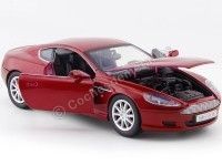 Cochesdemetal.es 2007 Aston Martin DB9 Coupe Magna Red 1:24 Motor Max 73321