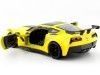 Cochesdemetal.es 2019 Chevrolet Corvette ZR1 Yellow 1:24 Motor Max 79356