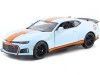 Cochesdemetal.es 2017 Chevrolet Camaro ZL1 "Gulf Edition" Blue/Orange 1:24 Motor Max 79656