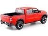 Cochesdemetal.es 2019 Dodge Ram 1500 Crew Cab Rebel Red 1:24 Motor Max 79358