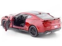 Cochesdemetal.es 2017 Chevrolet Camaro ZL1 Red/Black 1:24 Motor Max 79351