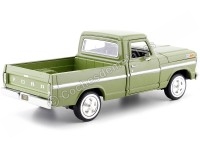 Cochesdemetal.es 1969 Ford F100 Pickup Verde 1:24 Motor MAX 79315