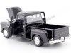 Cochesdemetal.es 1955 Chevrolet 5100 Stepside Negro 1:24 Motor Max 73236