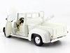 Cochesdemetal.es 1956 Ford F-100 Pickup White 1:24 Motor Max 73235