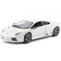 Cochesdemetal.es 2008 Lamborghini Reventon Blanco Mate 1:24 Bburago 21041
