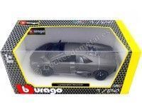 Cochesdemetal.es 2008 Lamborghini Reventon Gris Mate 1:24 Bburago 21041