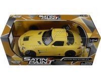 Cochesdemetal.es 2012 Mercedes-Benz SLS AMG GT3 Satin Yellow 1:24 Motor Max 79501