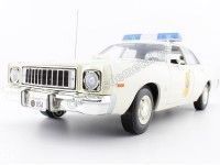 Cochesdemetal.es 1977 Plymouth Fury Police Mississippi "Smokey And The Bandit" 1:18 Greenlight 19083
