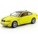 Cochesdemetal.es 2008 BMW M3 Coupe Satin Light Yellow 1:24 Motor Max 79511