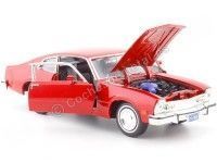 Cochesdemetal.es 1974 Ford Maverick Rojo 1:24 Motor Max 73326