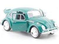 Cochesdemetal.es 1966 Volkswagen Beetle Java Green 1:24 Motor Max 73223