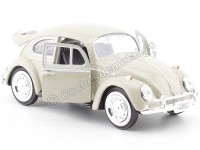 Cochesdemetal.es 1966 Volkswagen Beetle Savannah Beige 1:24 Motor Max 73223