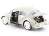 Cochesdemetal.es 1966 Volkswagen Beetle Savannah Beige 1:24 Motor Max 73223