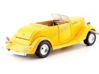 Cochesdemetal.es 1934 Ford Coupe Convertible Yellow 1:24 Motor Max 73218