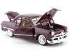 Cochesdemetal.es 1949 Ford Coupe Granate 1:24 Motor Max 73213