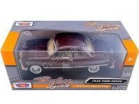 Cochesdemetal.es 1949 Ford Coupe Granate 1:24 Motor Max 73213