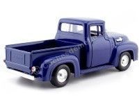 Cochesdemetal.es 1956 Ford F-100 Pickup Blue 1:24 Motor Max 73235