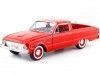 Cochesdemetal.es 1960 Ford Ranchero Pickup Rojo 1:24 Motor Max 79321