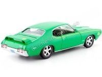 Cochesdemetal.es 1969 Pontiac GTO Judge Verde 1:24 Motor Max 73242