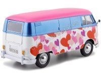 Cochesdemetal.es 1967 Volkswagen Type 2 T1 Delivery Van "LOVE" 1:24 Motor Max 79581