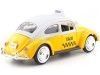 Cochesdemetal.es 1966 Volkswagen Beetle Taxi Yellow 1:24 Motor Max 79577