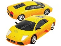 Cochesdemetal.es 2006 Lamborghini Murcielago "Puzle 3D de 64 Piezas" Amarillo 1:32 Happy Well 57060