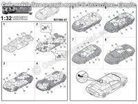 Cochesdemetal.es 2008 Mitsubishi Lancer Evolution X "Puzle 3D de 65 piezas" Amarillo 1:32 Happy Well 57140