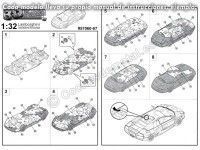 Cochesdemetal.es 2004 Hummer H2 Pickup "Puzle 3D de 70 piezas" Naranja 1:32 Happy Well 57100