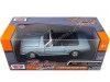 Cochesdemetal.es 1964 Ford Mustang 1/2 Convertible Azul Metalizado 1:24 Motor Max 73212