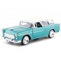 Cochesdemetal.es 1955 Chevy Bel Air Nomad Green/Beige 1:24 Motor Max 73248