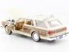 Cochesdemetal.es 1979 Chrysler LeBaron Town & Country Wagon Beige/Woody 1:24 Motor Max 73331