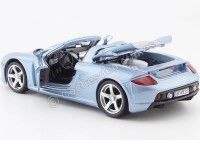 Cochesdemetal.es 2002 Porsche Carrera GT Gris Azulado 1:24 Motor Max 73305
