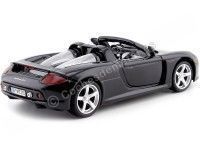 Cochesdemetal.es 2002 Porsche Carrera GT Negro 1:24 Motor Max 73305