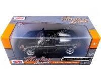 Cochesdemetal.es 2002 Porsche Carrera GT Negro 1:24 Motor Max 73305