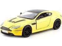 Cochesdemetal.es 2014 Aston Martin V12 Vantage S Metallic Yellow 1:24 Motor Max 79322