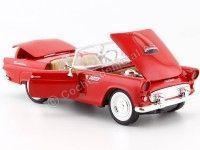 Cochesdemetal.es 1956 Ford Thunderbird Convertible Red 1:24 Motor Max 73215